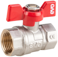 Ball Valve with Butterfly Handle F-F 1036 / D[inch]: 1