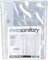 Transparent Shower Curtain EvoSanitary®