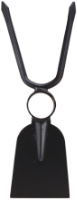 Hand Hoe with Fork, 2 Teeth, Welded