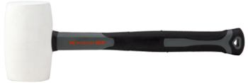 White Rubber Mallet with Fiberglass Handle EvoTools +Plus®