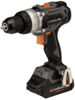 Brushless Hammer Drill Driver with 2 Batteries and Charger MAX 20V POWER EvoTools +Plus®