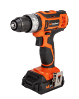 Hammer Drill Driver with 2 Batteries and Charger MAX 20V POWER EvoTools®
