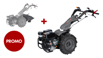 Loncin MT370 Engine Tiller Package with Electric Start and Rotary Tiller EvoTools +Plus®