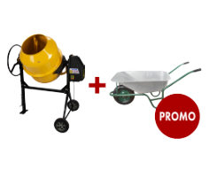 Concrete Mixer + Wheelbarrow Promo 1+1 BuildXell®