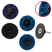Set of 4 Mini Cleaning Discs with Backing Pad EvoTools®