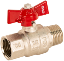 Ball Valve - Butterfly Handle F-M 1048