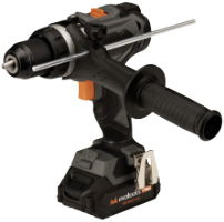 Brushless Hammer Drill Driver with 2 Batteries and Charger MAX 20V POWER EvoTools +Plus®.