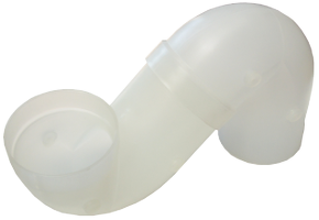 Siphon for Turkish WC (2 pieces)