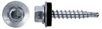 Self-drilling Zn Roofing Screw with EPDM Washer EvoTools®