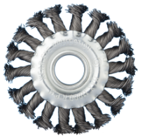 Twisted Knot Circular Wire Brush for Angle Grinder