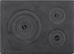 Cast Iron Hob 3OC