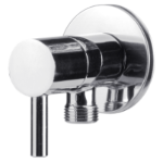 Nickel-Plated Angle Valve with Ceramic Headwork 1001