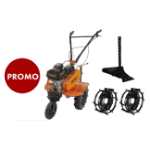 T705 Tiller Package with Plow and Metal Wheels EvoTools®