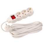 Electric Extension Lead with Switch 3 Sockets (3P) EvoTools®