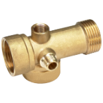 5-Way Brass Connector for Pressure Booster Set
